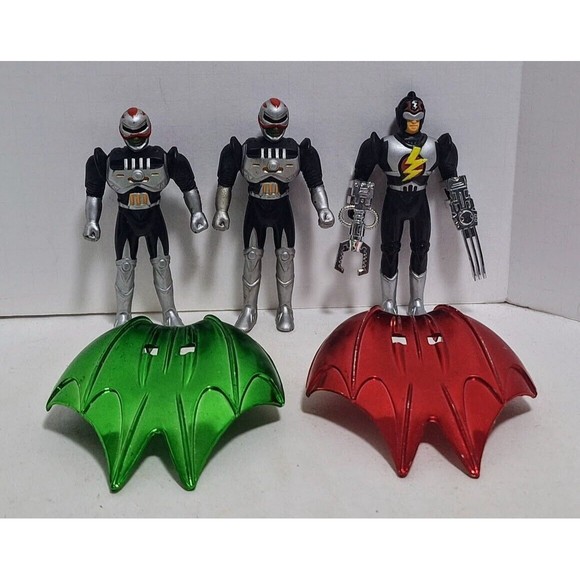 VINTAGE CHAP MEI STELLAR FORCE AND GALAXY FORCE 3 CT. ACTION FIGURE LOT - Picture 1 of 5